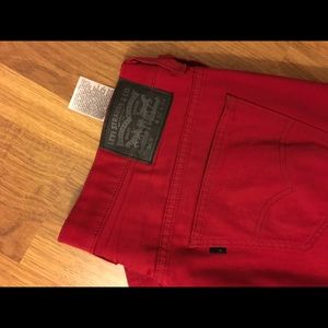 Red Levi’s